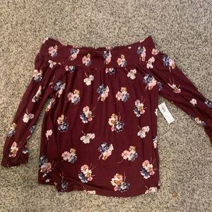 Old Navy off the shoulder top